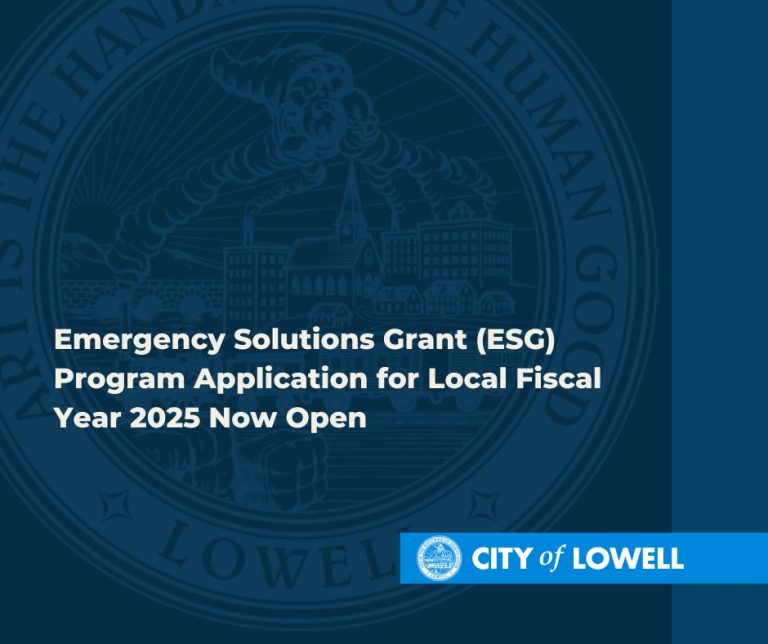 Emergency Solutions Grant Applications Invited InsideLowell