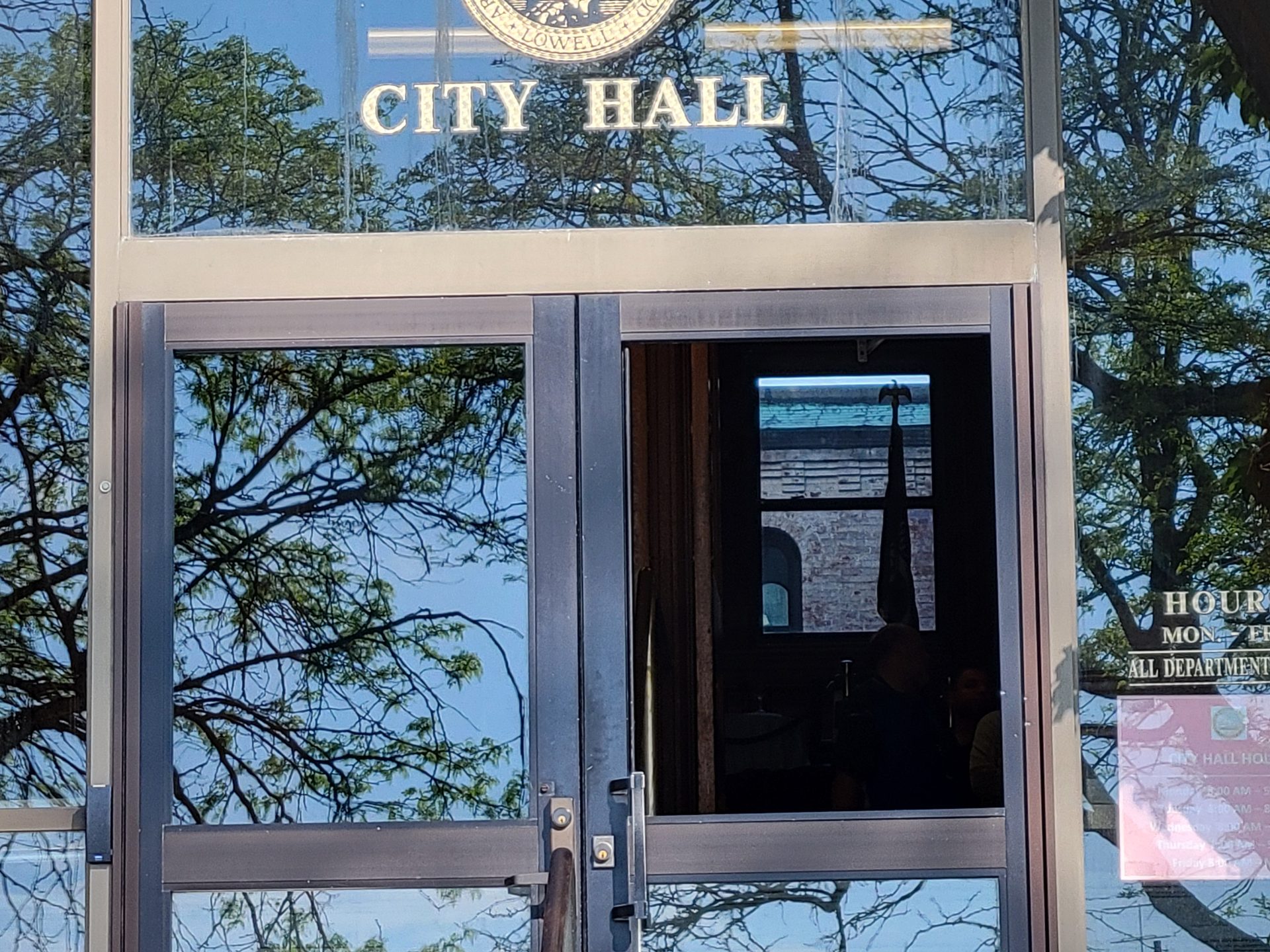 City Hall Vandalized - InsideLowell